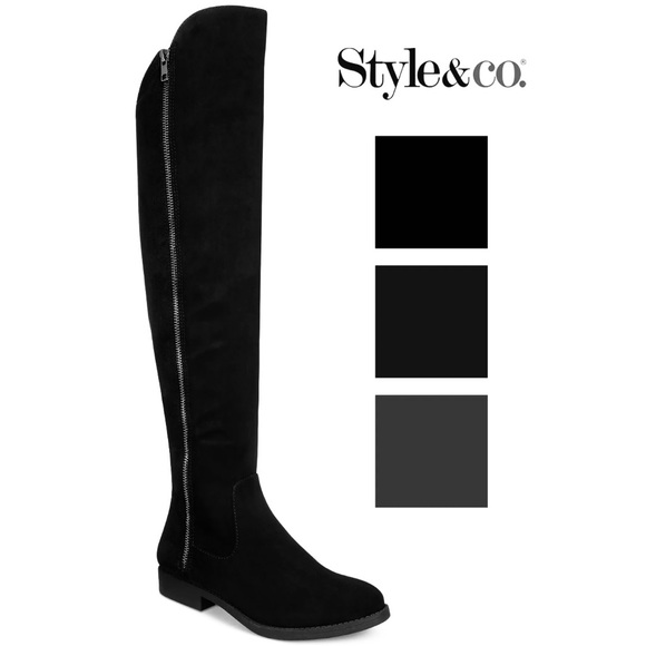 Style & Co. Shoes Cutest Overknee Boots Made For Macys Style Co Overtheknee Riding Boots